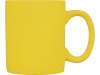 Кружка с покрытием soft-touch «Barrel of a Gum», желтый, soft touch