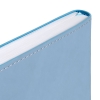 Ежедневник Tact, недатированный, голубой, голубой, искусственная кожа; покрытие софт-тач