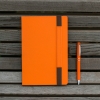 Шариковая ручка Consul, оранжевая, оранжевый