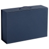 Коробка Case, подарочная, синяя, синий, картон