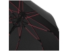 Зонт-трость «Spark», черный, красный, полиэстер
