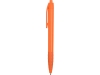 Ручка пластиковая шариковая «Diamond», оранжевый, пластик, резина
