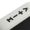Беспроводная колонка Borsetta, светло-серая, серый, пластик; покрытие софт-тач