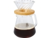 Стеклянная кофеварка «Geis», 500 мл, натуральный, бамбук, стекло