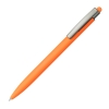 ELLE SOFT, ручка шариковая, оранжевый, металл, синие чернила, оранжевый, металл