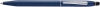 Шариковая ручка Cross Click в блистере, с доп. гелевым стержнем черного цвета. Цвет - матовый синий, синий, латунь