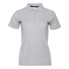 Рубашка поло женская STAN хлопок/полиэстер 185, 04WL, Серый меланж, 185 гр/м2, хлопок