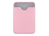 Картхолдер с креплением на телефон «Favor», розовый, кожзам