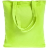 Холщовая сумка Avoska, зеленое яблоко, зеленый, хлопок