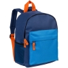 Рюкзак детский Kiddo, синий с голубым, голубой, полиэстер 100%, 600d
