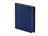 Ежедневник недатированный А5 «Megapolis Magnet», синий, кожзам, soft touch