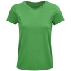 Футболка женская Crusader Women, ярко-зеленая, зеленый, хлопок