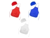 Детский комплект JAMIE: фартук, шапочка, красный