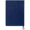 Ежедневник Lafite, недатированный, синий, синий, искусственная кожа; шильд - металл