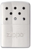 Каталитическая грелка ZIPPO, с покрытием High Polish Chrome, серебристая, на 6 ч, 51x15x74 мм, серебристый