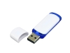 USB 3.0- флешка на 32 Гб с цветными вставками, белый, пластик