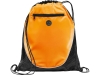 Рюкзак «Peek», черный, оранжевый, полиэстер