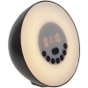 Лампа-колонка со световым будильником dreamTime, ver.2, черная, черный