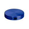 Универсальный аккумулятор "UFO" (6000mAh) в подарочной коробке, синий, 8,6х1,5 см, металл, синий, металл