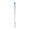 Ручка RPET, синий, pet-пластик