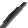 Ручка шариковая Digit Soft Touch со стилусом, серая, серый