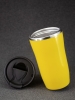 Термостакан Underway, желтый, желтый, крышка, корпус - пластик; внутренняя колба - нержавеющая сталь