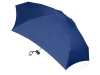 Зонт складной «Frisco» в футляре, синий, полиэстер, soft touch