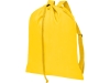Рюкзак «Oriole» с лямками, желтый, полиэстер