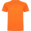 Спортивная футболка MONTECARLO мужская, ФЛУОРЕСЦЕНТНЫЙ ОРАНЖЕВЫЙ 3XL, флуоресцентный оранжевый
