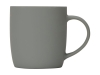Кружка с покрытием soft-touch «Dalgona», серый, soft touch