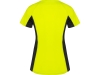 Спортивная футболка «Shanghai» женская, черный, желтый, полиэстер