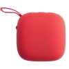 Беспроводная колонка Chubby, красная, красный, пластик; покрытие софт-тач; полиэстер