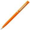 Ручка шариковая Euro Gold, оранжевая, оранжевый, пластик; металл