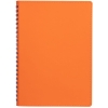Ежедневник Spring Shall, недатированный, оранжевый, оранжевый, искусственная кожа; покрытие софт-тач; металл, пружина