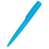 Ручка пластиковая Jangle, софт-тач, голубая, голубой