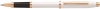 Ручка-роллер Selectip Cross Century II Pearlescent White Lacquer, белый, латунь, нержавеющая сталь