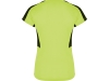Спортивная футболка «Suzuka» женская, черный, зеленый, полиэстер