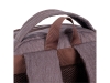 Городской рюкзак с отделением для ноутбука от 15.6", коричневый, полиэстер