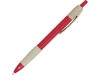 Ручка шариковая из пшеничного волокна HANA, красный, пластик, растительные волокна