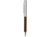 Бизнес-блокнот А5 с клапаном «Fabrizio» с ручкой, коричневый, серебристый, кожзам