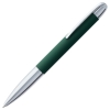 Ручка шариковая Arc Soft Touch, зеленая, зеленый, металл; покрытие софт-тач