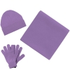 Перчатки Real Talk, сиреневые, фиолетовый, акрил