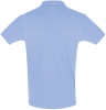 Рубашка поло мужская Perfect Men 180 голубая, голубой, хлопок