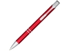 Ручка металлическая шариковая «Moneta» с анодированным покрытием, красный, алюминий