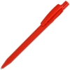 TWIN, ручка шариковая, красный, пластик, красный, пластик
