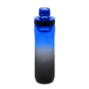 Пластиковая бутылка Verna Soft-touch, синяя, синий