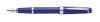 Перьевая ручка Cross Bailey Light Blue, перо ультратонкое XF, синий, пластик, нержавеющая сталь