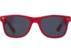 Солнцезащитные очки «Sun Ray» из переработанной пластмассы, красный, пластик