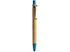 Ручка-стилус шариковая бамбуковая NAGOYA, голубой, растительные волокна