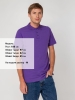 Рубашка поло мужская Virma Light, фиолетовая, фиолетовый, хлопок